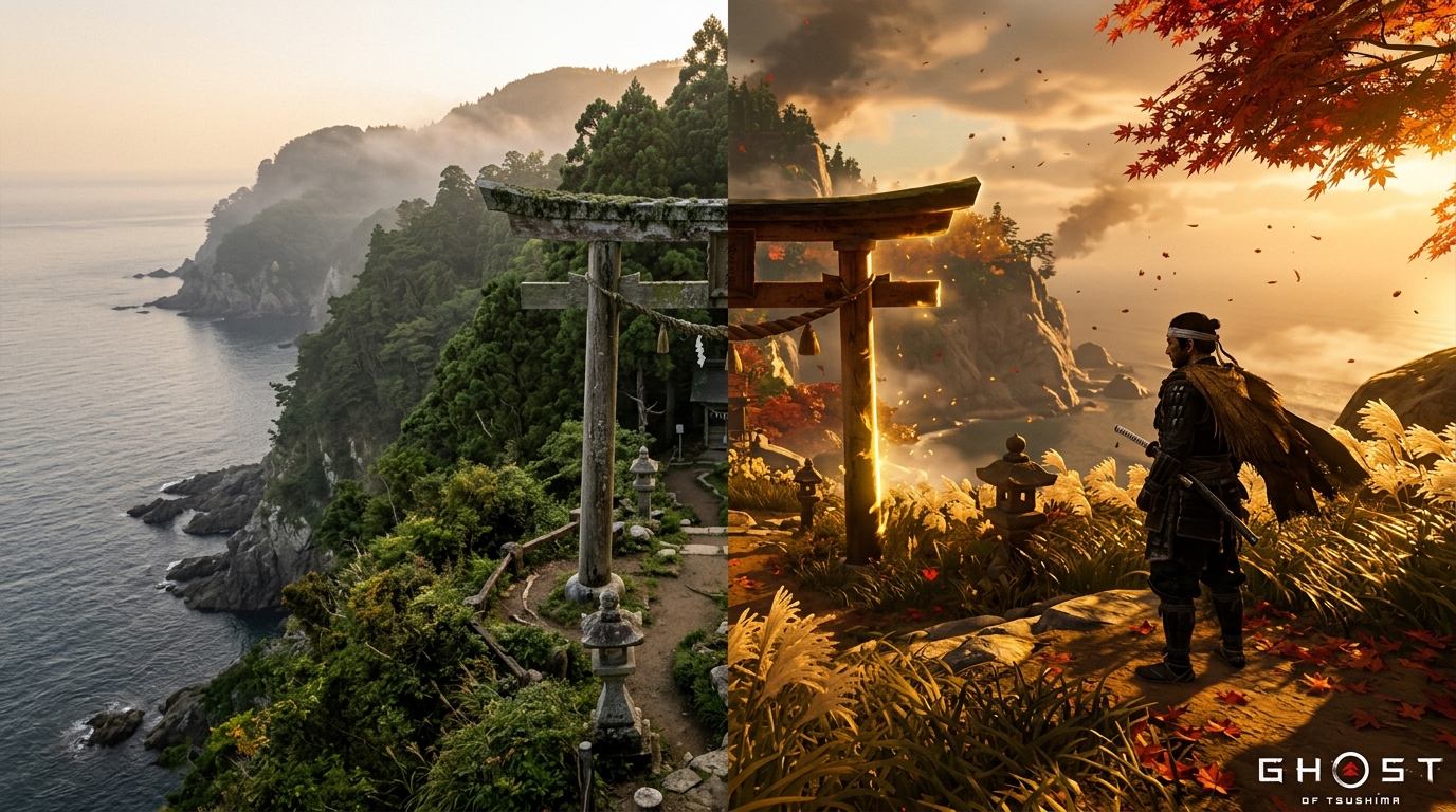 Gami-Vacations: Visiting Real Islands Inspired by Video Games